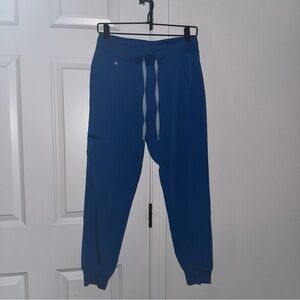 FIGS Women’s Zamora Jogger Scrubs - Size Small Petite in Royal Blue